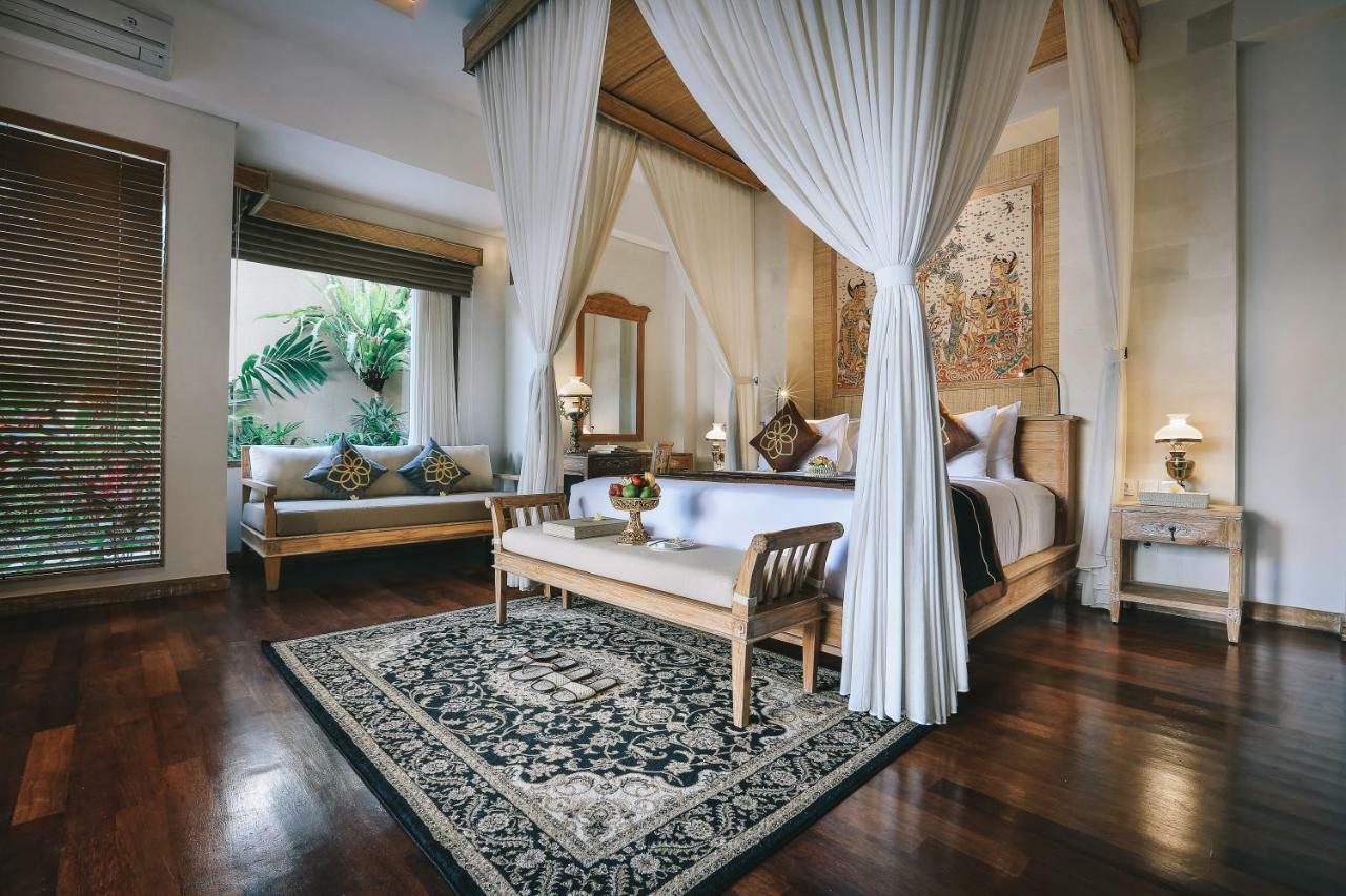 Kuwarasan A Pramana Experience Hotel Ubud Exterior foto A carpet in a bedroom